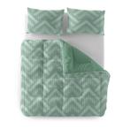 Lazy all-in-one dekbed - groen - 200 x 200 cm | 2-persoons, Verzenden, Nieuw, Groen