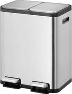 EKO - EcoCasa 1 pedaalemmer 30+30 liter - Stainless steel -, Huis en Inrichting, Ophalen of Verzenden, Zo goed als nieuw