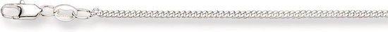 Glow 101.0003.40 - Ketting - Zilver - 1,7mm, Kleding | Dames, Overige Dameskleding, Verzenden