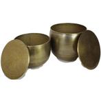 Set bijzettafels (2) - Metaal