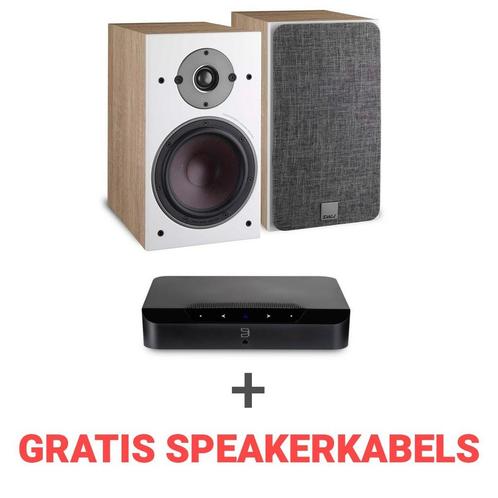 Oberon Dali Combi deal Dali Oberon 3 + Bluesound Powernode, Audio, Tv en Foto, Luidsprekers, Front, Rear of Stereo speakers, Nieuw