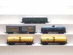 Triang 00 - Treinset (5) - 5-delige set met D6100 loc en 4, Nieuw