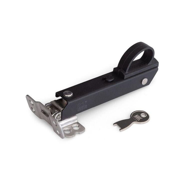 Raamuitzetter wegdraaibaar kort SKG 2® RVS zwart, Doe-het-zelf en Verbouw, Hang- en Sluitwerk, Schuif of Grendel, Nieuw, Rvs, Ophalen of Verzenden