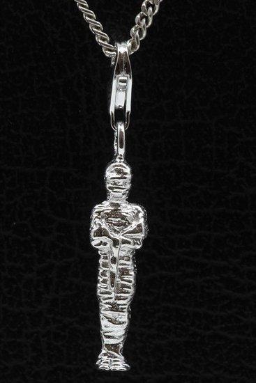 Zilveren Mummie hanger en/of bedel, Sieraden, Tassen en Uiterlijk, Bedels, Verzenden