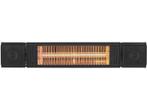 Eurom Heat and Beat Zwart elektrische terrasverwarmer, Nieuw