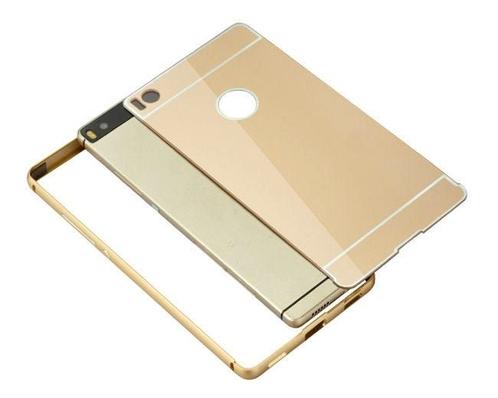iPhone 8 Aluminium Bumper + Backplate - Goud, Telecommunicatie, Mobiele telefoons | Hoesjes en Frontjes | Apple iPhone, Ophalen of Verzenden