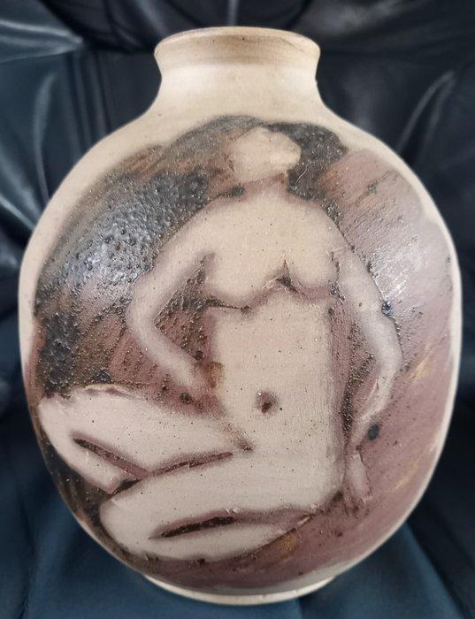 Superbe Vase - Richard Bouhl (1954 - 2015) - Vaas -, Antiek en Kunst, Antiek | Glas en Kristal