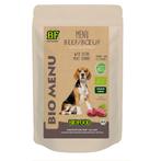 15x BF Petfood Biofood Organic Rund Menu 150 gr, Verzenden