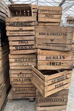 Fruitkisten Opdruk assorti ruig al vanaf € 6,30 !, Huis en Inrichting, Woonaccessoires | Kisten, Minder dan 50 cm, Gebruikt, 50 tot 100 cm