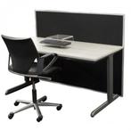 (MDK-102143) Ahrend 100 bureau 160 x 80 cm, Huis en Inrichting, Bureaus, Ophalen of Verzenden, In hoogte verstelbaar, Gebruikt