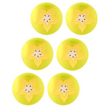 Fako Bijoux® - Fruitige Siliconen Onderzetters -  Fruit beschikbaar voor biedingen