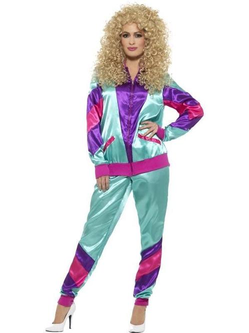 Fout Trainingspak Vrouw Jaren 80, Kleding | Dames, Carnavalskleding en Feestkleding, Nieuw, Ophalen of Verzenden