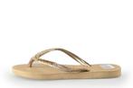 Havaianas Slippers in maat 33 Goud | 10% extra korting, Verzenden, Jongen of Meisje, Schoenen, Zo goed als nieuw