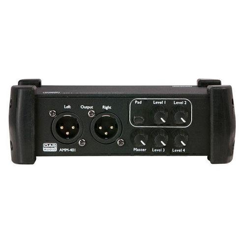 DAP AMM-401 4-Kanaals Active Mixer, Muziek en Instrumenten, Mengpanelen, Verzenden