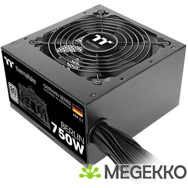 Thermaltake HAMBURG power supply unit 750W Zwart, Computers en Software, Interne voedingen, Nieuw, Verzenden