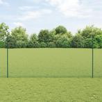 vidaXL Afzetpalen 11 stuks U-Channel Groen 160 cm Staal, Verzenden, Nieuw