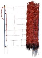 Schapennet Premium 90cm hoog, 50m oranje dubbele poot, Tuin en Terras, Gaas en Draad, Ophalen of Verzenden, Nieuw