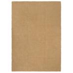 vidaXL Vloerkleed rechthoekig 120x180 cm jute naturel, Verzenden, Nieuw, Bruin