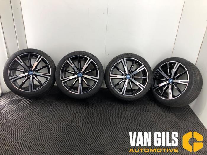 Sportvelgenset + banden BMW 5-Serie O322679, Auto-onderdelen, Ophanging en Onderstel, Ophalen of Verzenden