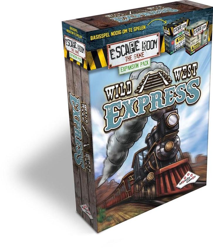Escape Room - Wild West Express | Identity Games -, Hobby en Vrije tijd, Gezelschapsspellen | Bordspellen, Nieuw, Verzenden
