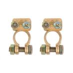 ProPlus Accupoolklemmen set - messing - staal - 35-50 mm².., Auto-onderdelen, Accu's en Toebehoren, Ophalen of Verzenden, Nieuw