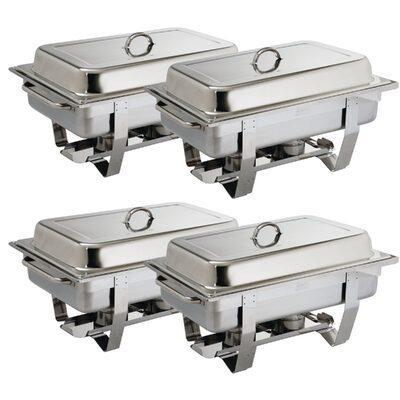 Chafing Dish - 4 stuks compleet - warmhoudbak - 1/1 GN -, Zakelijke goederen, Horeca | Keukenapparatuur, Nieuw in verpakking, Verzenden