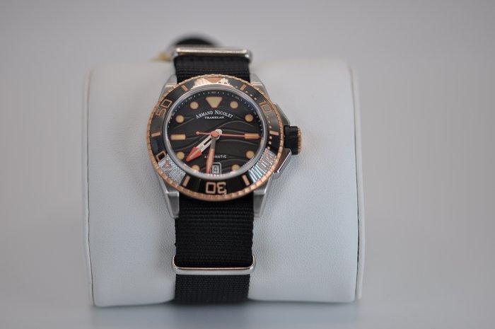 Armand Nicolet - JSH 481 - Zonder Minimumprijs - Date, Sieraden, Tassen en Uiterlijk, Horloges | Heren