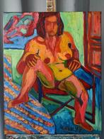 Pau Lau (1936-2011) - Desnudo expresionista