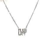 Zilveren Lucky collier, Sieraden, Tassen en Uiterlijk, Verzenden, Nieuw, Zilver