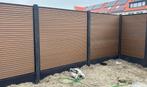 Composiete schutting | incl plaatsen | €145,- pm, Nieuw, Kunststof, 1 tot 2 meter