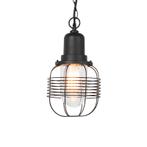 Landelijke buiten hanglamp zwart IP44 - Guardado, Tuin en Terras, Buitenverlichting, Nieuw, 50 tot 250 watt