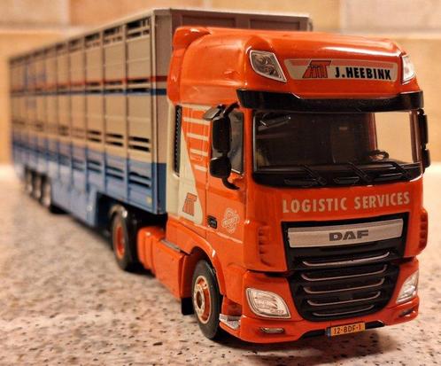 WSI 1:50 - Model vrachtwagen - DAF XF106 Super Space Cab -, Hobby en Vrije tijd, Modelauto's | 1:5 tot 1:12