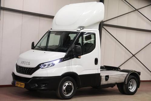 Iveco Daily 40c18 BE TREKKER AUTOMAAT, Auto's, Bestelauto's, Lease, Automaat, Financial lease, Diesel, Wit, Iveco, Ophalen of Verzenden