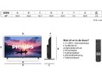 Philips - LED/QLED UP TO 39 HD TV - 24 inch, Philips, Verzenden, Nieuw, Smart TV