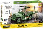 COBI 2296 WILLYS MB & M2 GUN (Leger bouwsets, Modelbouwsets), Verzenden, Nieuw