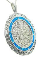 Zonder Minimumprijs - Ketting met hanger Zilver Vuuropaal -