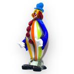 Filippo Maso - sculptuur, Clown grande con canne colorate -, Antiek en Kunst