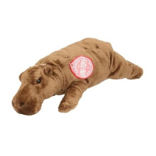 Pluche nijlpaard 25 cm - Knuffel nijlpaarden, Kinderen en Baby's, Speelgoed | Knuffels en Pluche, Ophalen of Verzenden