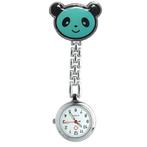 Fako® - Verpleegstershorloge - Panda - Groen, Sieraden, Tassen en Uiterlijk, Horloges | Dames, Verzenden, Nieuw
