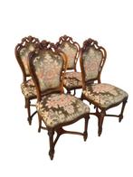 Stoel (4) - Hout, Antiek en Kunst