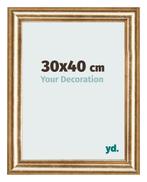 Fotolijst 30x40 cm - Goud Antiek - MDF - Lazio, Verzenden, Nieuw