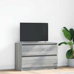 vidaXL Tv-meubel 80x35x54 cm spaanplaat grijs sonoma, Huis en Inrichting, Kasten | Televisiemeubels, Verzenden, Nieuw, Overige houtsoorten