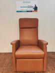 Fitform Sta- Op stoel Elevo 580 Cognac kleurig leder