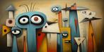 Felix van Horst - Surreal Sentinels (XXL), Antiek en Kunst