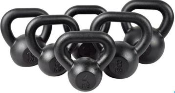 Kettlebell | Poeder coated kettlebells 4 tot 24 kg beschikbaar voor biedingen