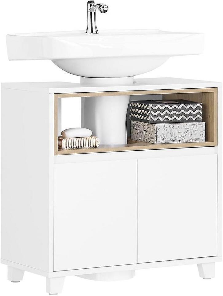 2dekans | SoBuy - Onder de Gootsteen Badkamerkast - 60 x 30, Huis en Inrichting, Badkamer | Badkamermeubels, Zo goed als nieuw