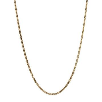 Gouden vintage gourmet lengtecollier 14 krt beschikbaar voor biedingen