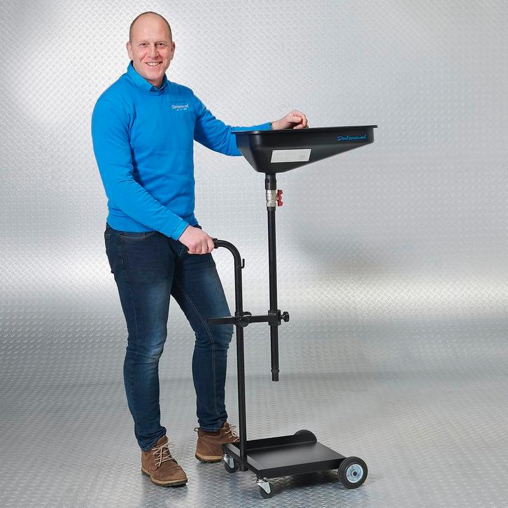 Datona Olie opvangtrolley - Datona - Zwart, Auto diversen, Autogereedschap, Nieuw, Ophalen of Verzenden
