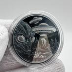 Polen. 2 Dollars 2025 – Alien Abduction – 1 oz Silver .999 –