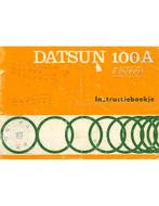 1972 DATSUN 100A (CHERRY) INSTRUCTIEBOEKJE NEDERLANDS, Auto diversen, Handleidingen en Instructieboekjes